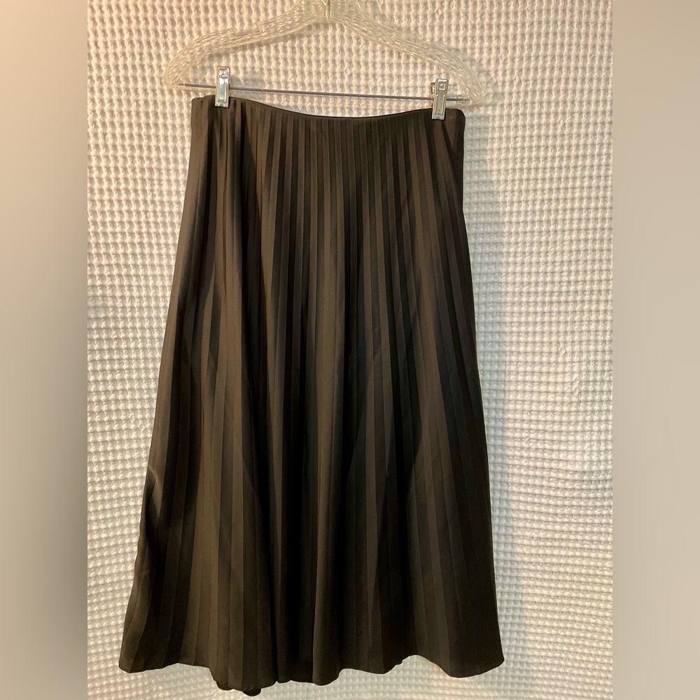 ❗️SOLD❗️J. CREW Pleated Slip Skirt